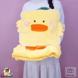 عروسک پتو بالشتی جوجه مربع