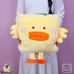 عروسک پتو بالشتی جوجه مربع