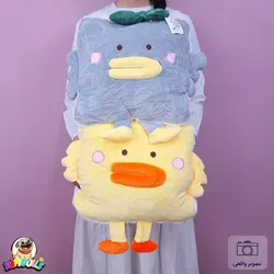 عروسک پتو بالشتی جوجه مربع