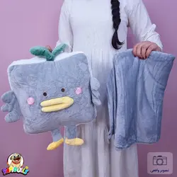عروسک پتو بالشتی جوجه مربع
