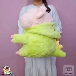 عروسک خوک لباس دایناسوری