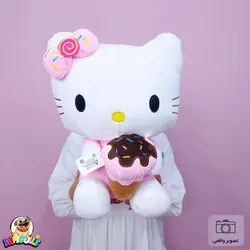 عروسک کیتی بستنی بدست