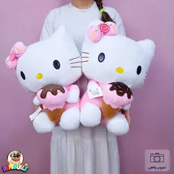 عروسک کیتی بستنی بدست