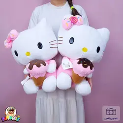 عروسک کیتی بستنی بدست