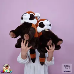 عروسک راکون مدال دار