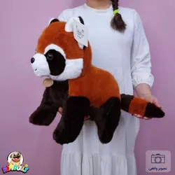 عروسک راکون مدال دار