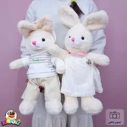 عروسک خرگوش دختر و پسر