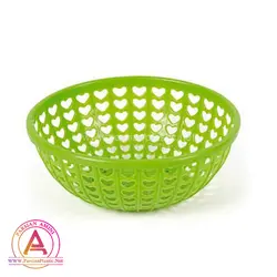 سبد سبزی قلبی ایده آل پلاستیک