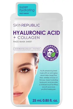 ماسک نقابی صورت کلاژن ساز و هیالورونیک اسید  8809313498373