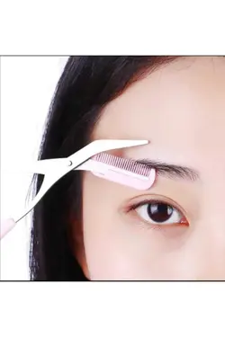 قیچی و شانه ی مژه و ابرو TYC00133360860