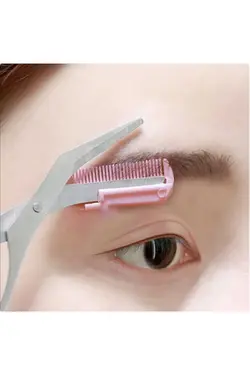 قیچی و شانه ی مژه و ابرو TYC00133360860