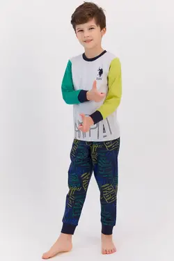 ست لباس خواب پسرانه Polo Assn US904-C