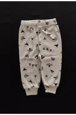 ست 4 تکه شلوار خواب نوزادی Alisyum