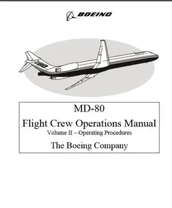 دانلود کتاب FCOM واقعی هواپیمای MD-82 نسخه ۲ و ۳