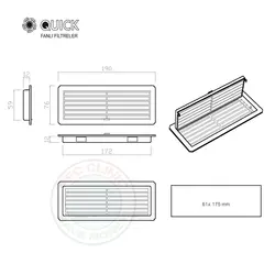 فیلتر تابلویی FIL-500