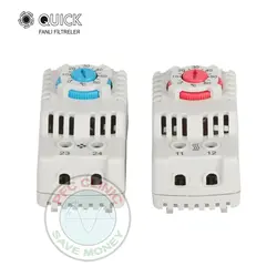 ترموستات ریلی آبی QUICK