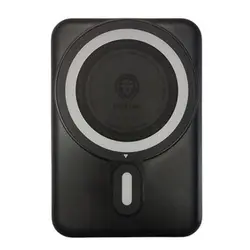 پاوربانک مگ سیف گرین لاین مدل compact magsafe powerbank green lion 10000mAh