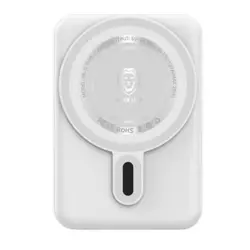 پاوربانک مگ سیف گرین لاین مدل compact magsafe powerbank green lion 10000mAh