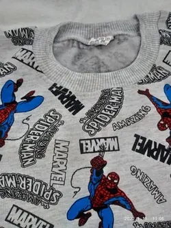 ست لباس بچگانه مدل مرد عنکبوتی