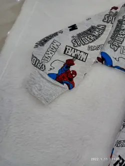 ست لباس بچگانه مدل مرد عنکبوتی