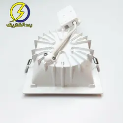 چراغ LED دانلایت آریانا توکار مربعی 8*8 با توان 9 وات مازی نور
