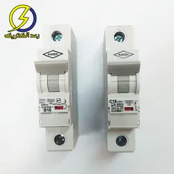 فیوز (کلید مینیاتوری) تک فاز 16 آمپر(6KA) الکترو کاوه