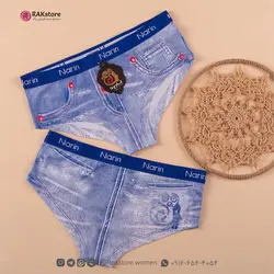 شورت طرح لی زنانه نارین