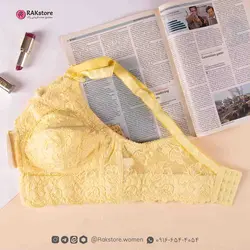 سوتین گیپور کش پهن زنانه لعیا