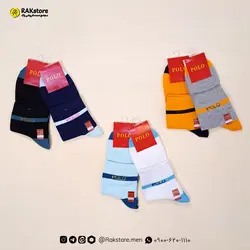 جوراب نیم ساق مردانه پولو