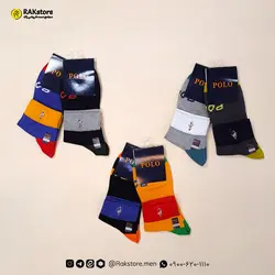 جوراب نیم ساق مردانه پولو