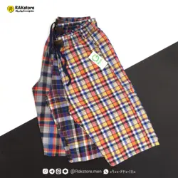 شلوارک چهارخونه مردانه محمد