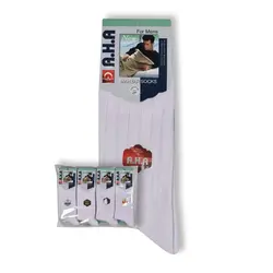 جوراب ساقدار 2 سیلندر مهیار سفید