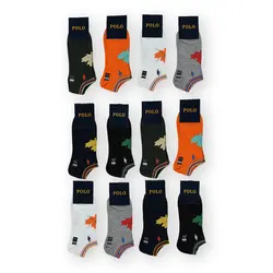 جوراب مچی گلدوزی پولو