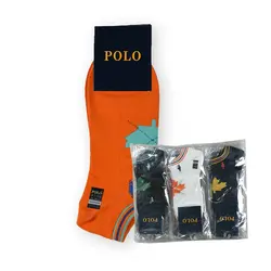 جوراب مچی گلدوزی پولو