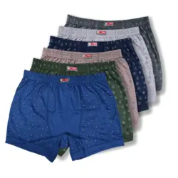 شورت نیم پا چاپی کریستال XXL