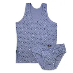 ست رکابی و شورت اسلیپ هوتن طرح 1061