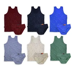 ست رکابی و شورت اسلیپ هوتن طرح 1061