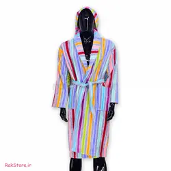 حوله تن پوش راه راه آذربافت