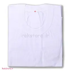 زیرپوش نیم آستین یقه بسته یکرو ابریشم 70