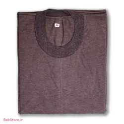 زیرپوش ابریشم نیم آستین یکرو L