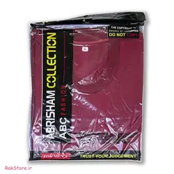 زیرپوش ابریشم نیم آستین یکرو L