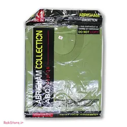 زیرپوش ابریشم نیم آستین یکرو L