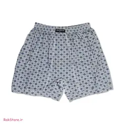 شورت ابریشم پادار چاپی XXL