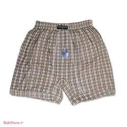 شورت ابریشم پادار چاپی XL