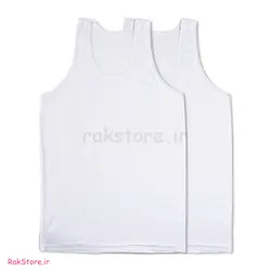 زیرپوش رکابی کبریتی سفید XXL