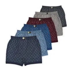 شورت پادار چاپی وال سایز XXXL