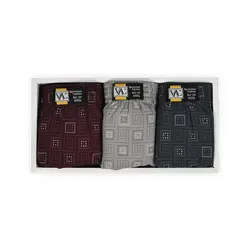 شورت پادار چاپی وال سایز XXXL