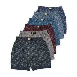 شورت پادار چاپی وال سایز XXL