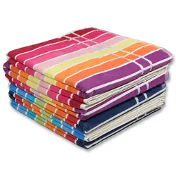 حوله نیم حمام راه راه پرناز