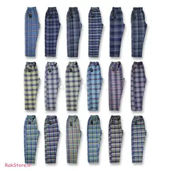 شلوار چهارخونه پنبه کیپ